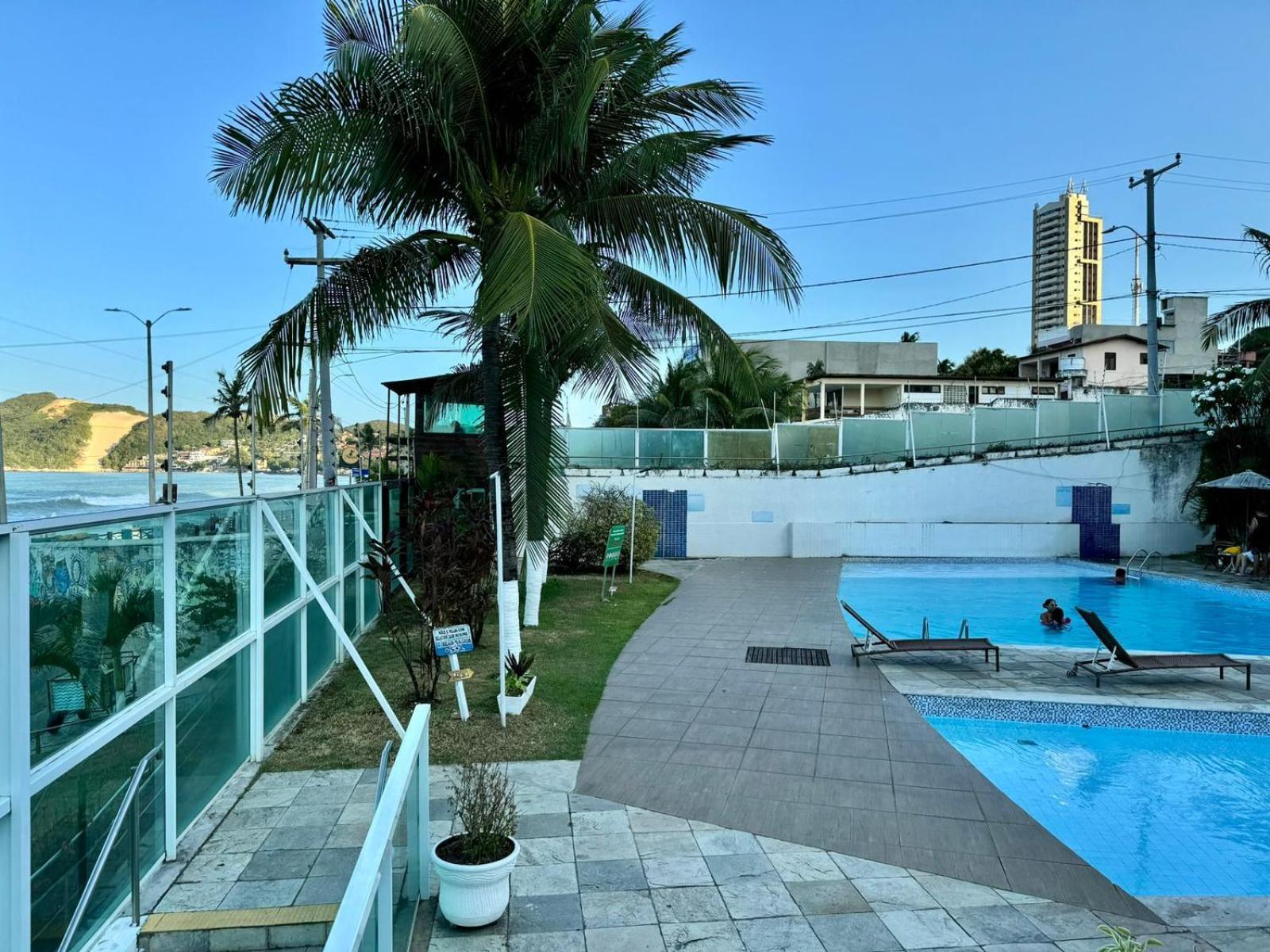 Edy Hospedagens Beira-Mar Flat 310 Com Vista Para O Morro Do Careca, Piscina E Localizacao Privilegiada Natal Ngoại thất bức ảnh